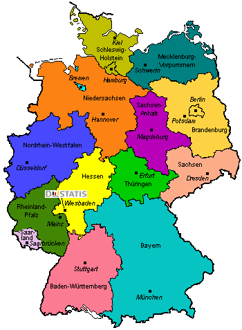 Deutschlandkarte