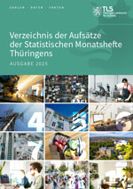 Titelbild der Veröffentlichung „Statistische Monatshefte Verzeichnis der Aufsätze 2025“