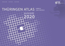 Titelbild der Veröffentlichung „Thringen-Atlas Umwelt und Energie, Ausgabe 2020“