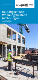 Veröffentlichung „Faltblatt Bautätigkeit und Wohnungsbestand in Thüringen, Ausgabe 2026“ im PDF-Format Veröffentlichung „Faltblatt Bautätigkeit und Wohnungsbestand in Thüringen, Ausgabe 2026“ im PDF-Format