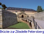 Brücke zur Zitadelle Petersberg