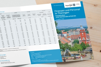 zur Pressemitteilung 259 vom 16. Oktober 2026: „Ausgabe 2026 des Faltblatts „Finanzen und Personal in Thüringen – Gemeinden und Gemeindeverbände“ erschienen“ im PDF-Format