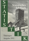 Titelbild der Veröffentlichung „Statistisches Jahrbuch Thüringen, Ausgabe 1996“