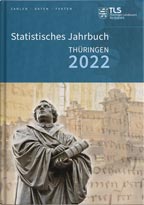 Titelbild der Veröffentlichung „Statistisches Jahrbuch Thüringen, Ausgabe 2022“