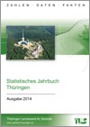 Titelbild der Veröffentlichung „Statistisches Jahrbuch Thüringen, Ausgabe 2014 (Buch und CD-ROM)“