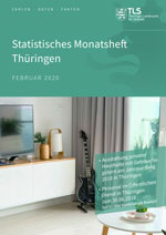 Titelbild der Veröffentlichung „Statistisches Monatsheft Thringen Februar 2020“