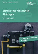 Veröffentlichung „Statistisches Monatsheft Thüringen Dezember 2021“ im PDF-Format