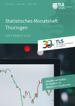 Veröffentlichung „Statistisches Monatsheft Thüringen September 2022“ im PDF-Format