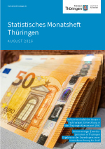 Veröffentlichung „Statistisches Monatsheft Thüringen August 2026“ im PDF-Format Veröffentlichung „Statistisches Monatsheft Thüringen August 2026“ im PDF-Format