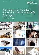 Titelbild der Veröffentlichung „Statistische Monatshefte Verzeichnis der Aufsätze 2024“