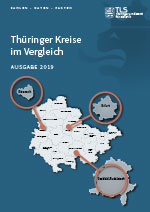 Titelbild der Veröffentlichung „Thüringer Kreise im Vergleich, Ausgabe 2019“