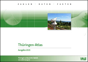 Titelbild der Veröffentlichung „Thüringen-Atlas, Ausgabe 2017“