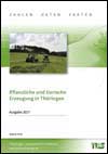 Titelbild der Veröffentlichung „Pflanzliche und tierische Erzeugung in Thüringen, Ausgabe 2017“
