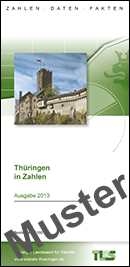 Titelbild der Veröffentlichung „Faltblatt Landwirtschaft in Thüringen, Ausgabe 2021“