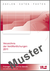 Titelbild der Veröffentlichung „Statistische Maßzahlen der Wirtschaft in Thüringen, Ausagbe 1999“