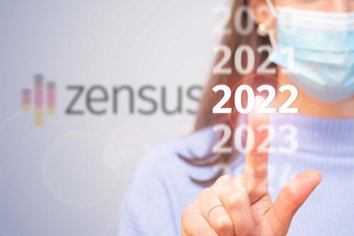 Zensusverschiebung 2021 zu 2022